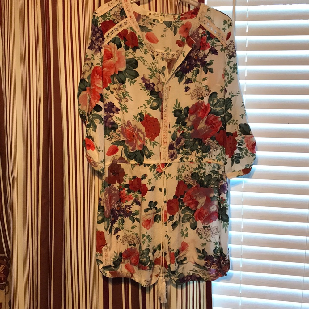 Very pretty floral romper